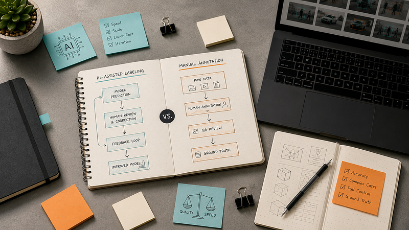 AI Labeling vs. Manual: What Actually Works?