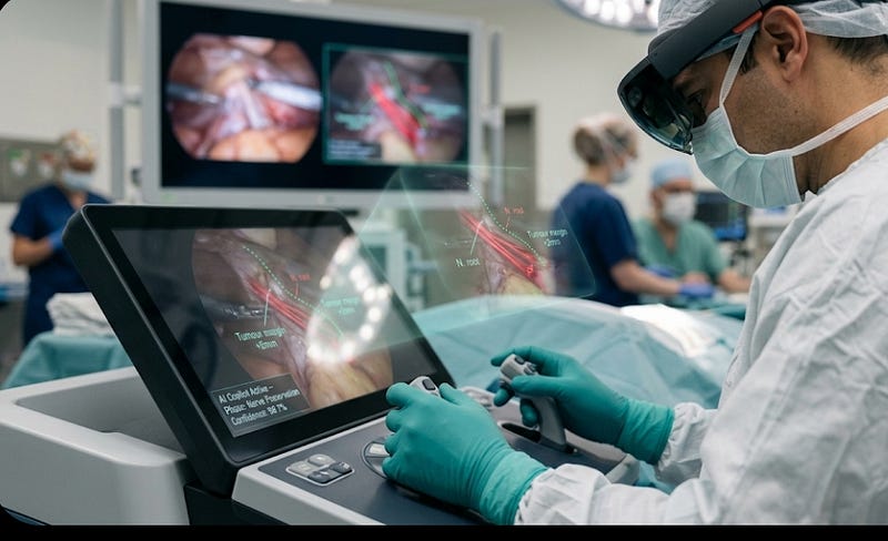 Your Future Health Copilot in the OR: Augmented Reality and Robotics Reshaping Surgery