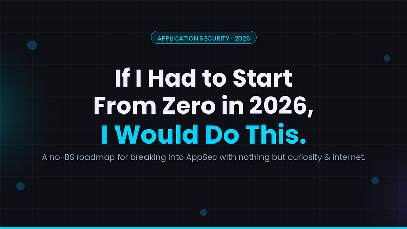 If I Had to Start From Zero in 2026, I Would Do This