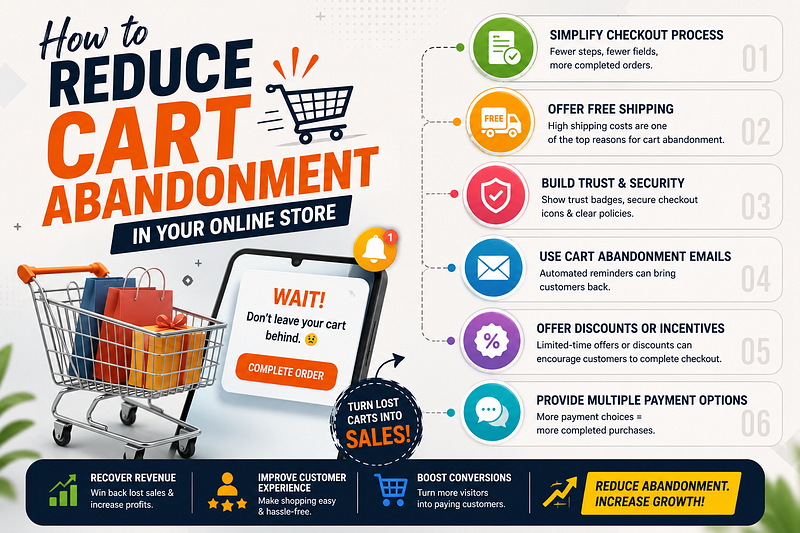 How to Reduce Cart Abandonment in Your Online Store
