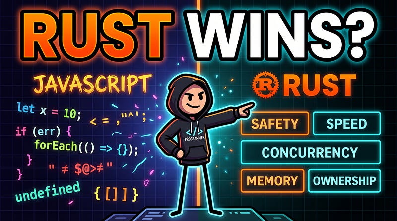 Why Rust Is Becoming the Language Behind JavaScript Tools (Flow, Bun, and the Future of Web Dev)