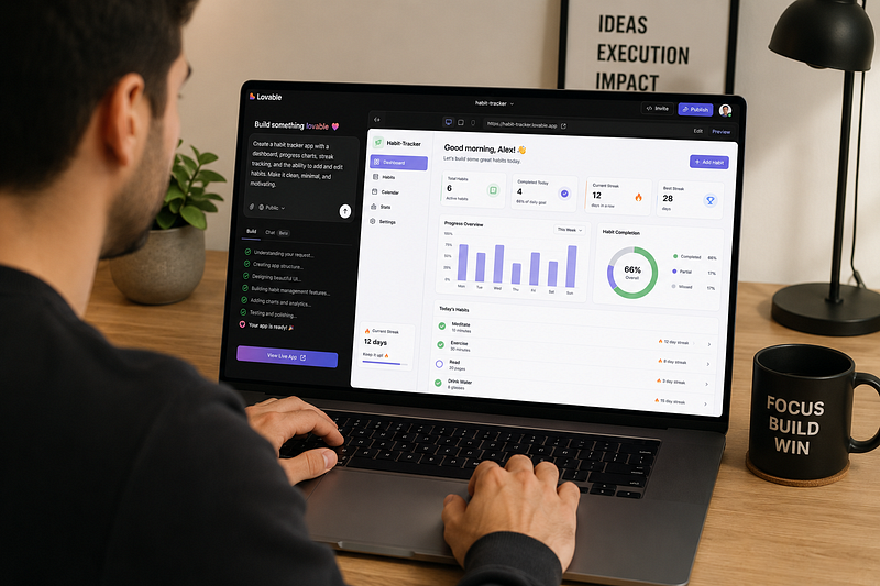 How to Build and Launch an App Without Coding Using Lovable
