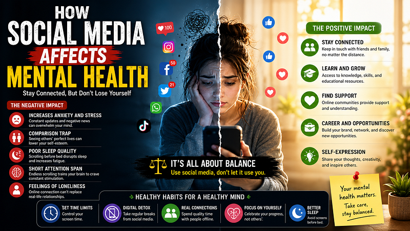 How social media affects mental health