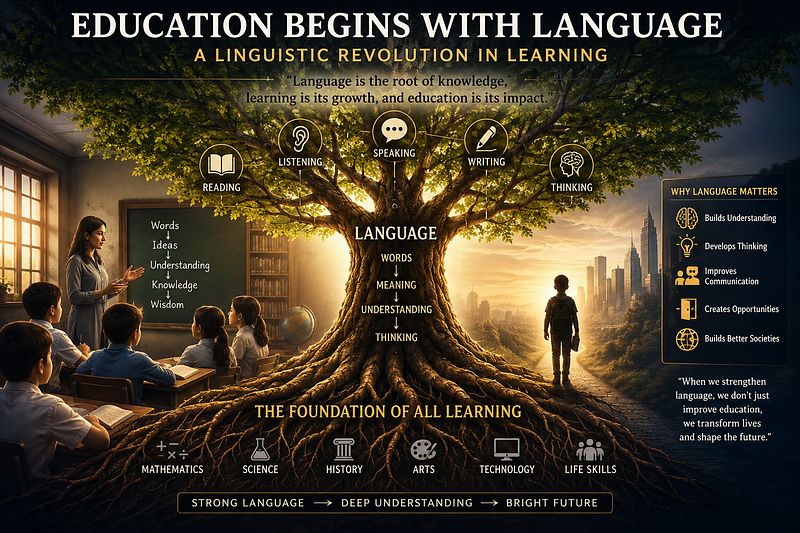 Education Begins with Language: A Linguistic Revolution in Learning