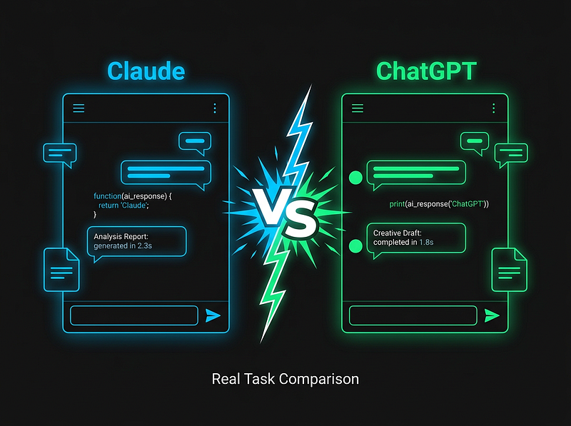 Claude vs. ChatGPT: A Real Task Comparison (Not a Spec Sheet)