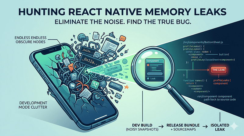 Finding React Native Memory Leaks in Release Builds