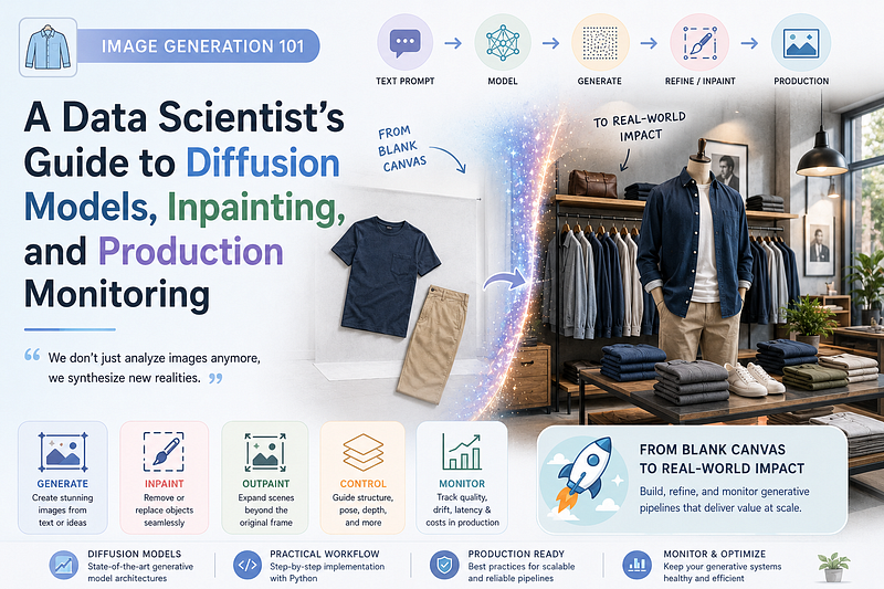 Image Generation 101: A Data Scientist’s Guide to Diffusion Models, Inpainting, and Production…