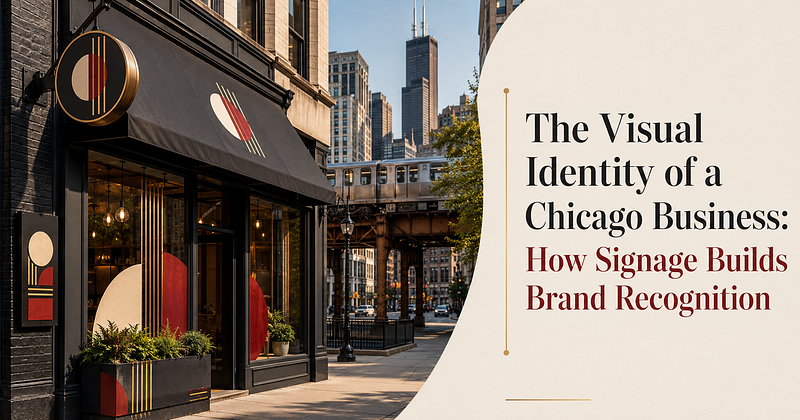 The Visual Identity of a Chicago Business: How Signage Builds Brand Recognition