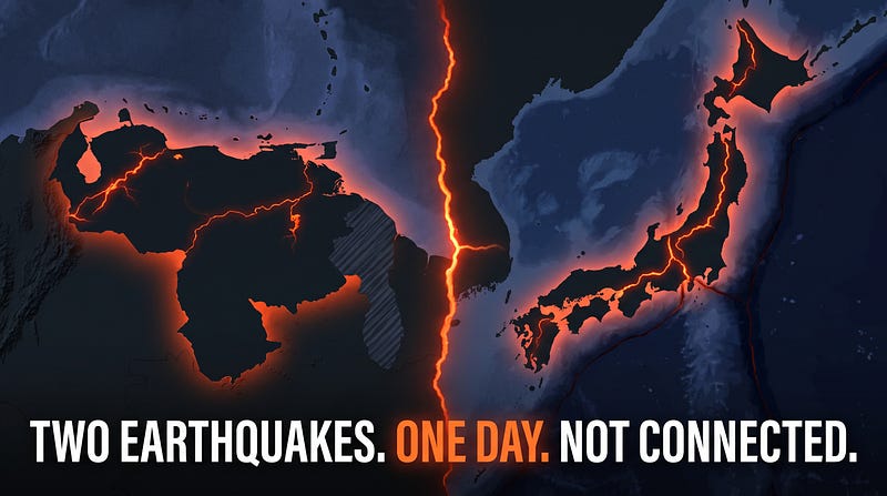 “Two Earthquakes, Same Day, Two Continents — Here’s Why That’s Not as Strange as It Sounds”