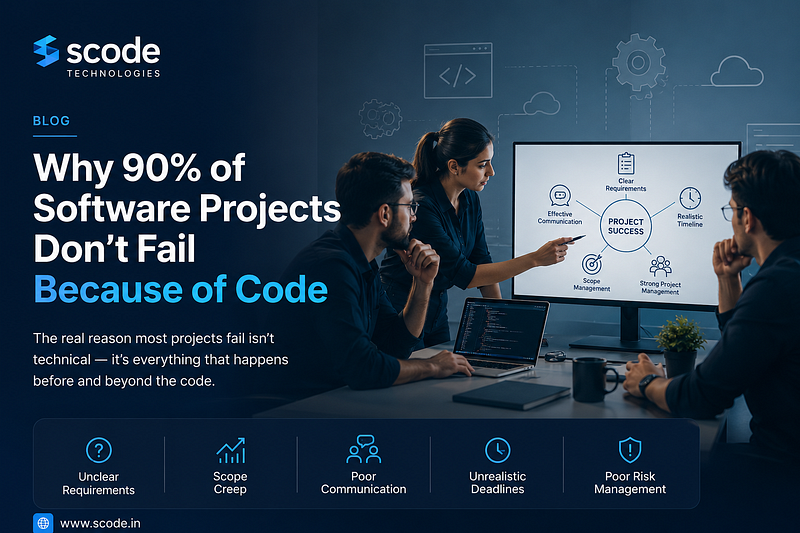 Why 90% of Software Projects Don’t Fail Because of Code