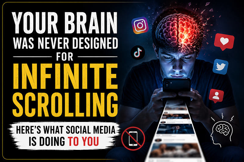 Your Brain Was Never Designed for Infinite Scrolling