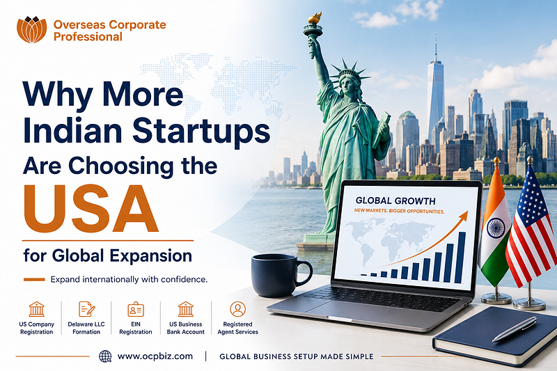 Why More Indian Startups Are Choosing the USA for Global Expansion