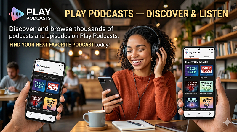 PlayPodcasts.com Launches: The New Destination for Effortless Podcast Discovery