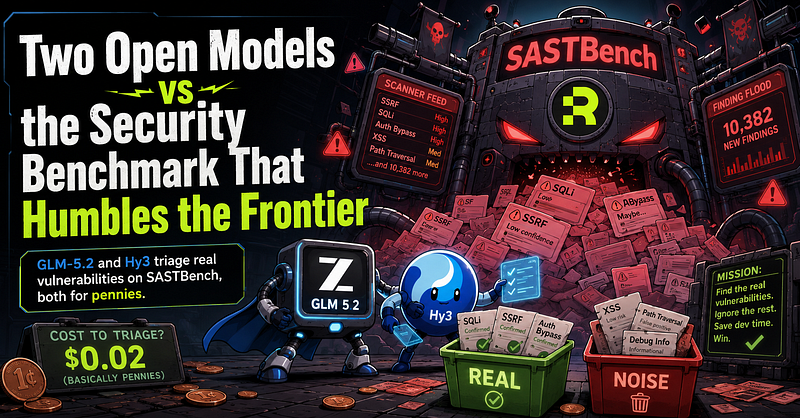 Two Open Models vs the Security Benchmark That Humbles the Frontier
