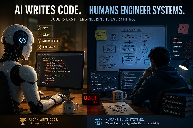 AI Can Generate Code. It Can’t Generate Judgment.