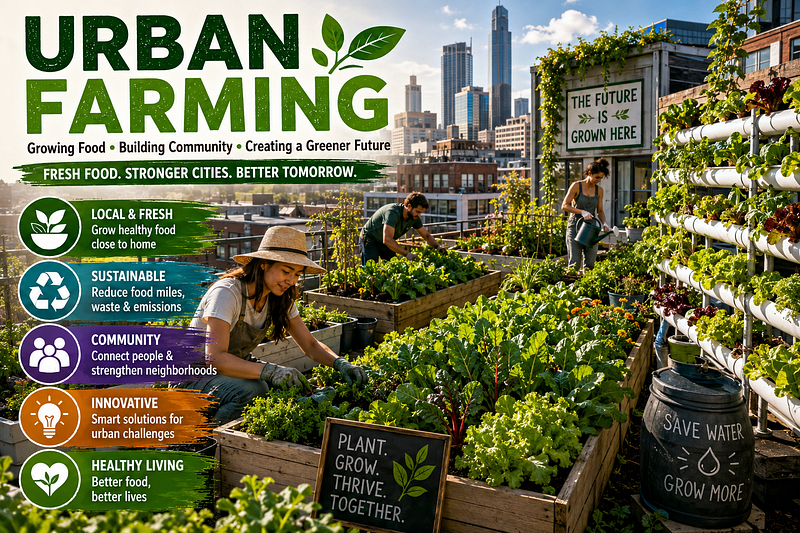 Urban Farming: All you need to know