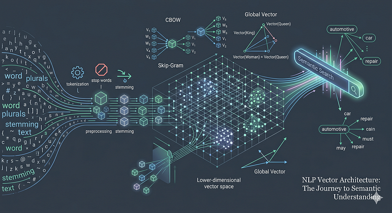 From Raw Text to Semantic Search: The Definitive Guide to NLP Vector Architecture