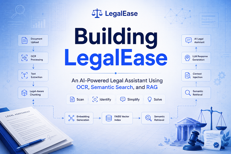 Building LegalEase: An AI-Powered Legal Assistant Using OCR, Semantic Search, and…