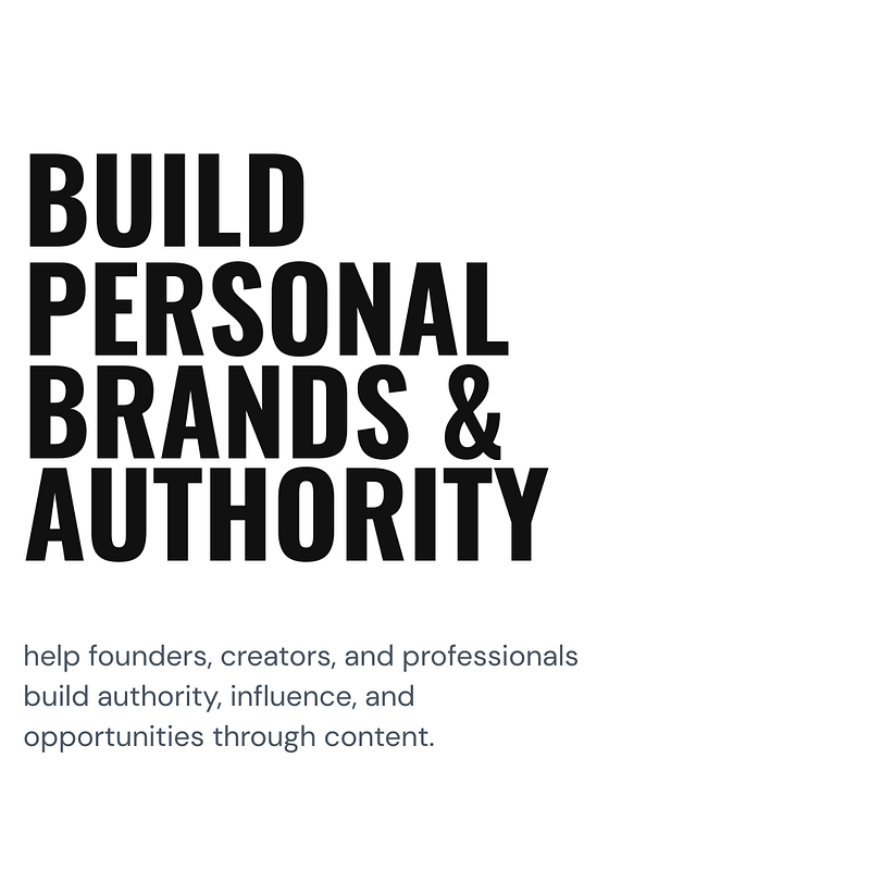 Most founders focus on building businesses.