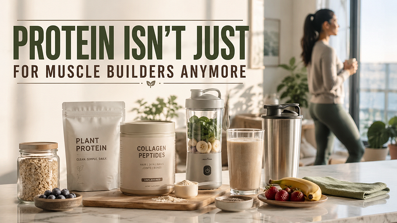 Protein Isn’t Just for Muscle Builders Anymore