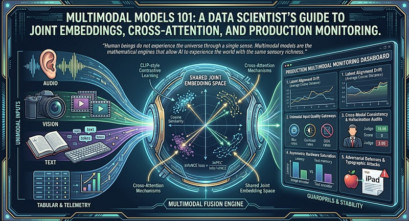 Multimodal Models 101: A Data Scientist’s Guide to Joint Embeddings, Cross-Attention, and…