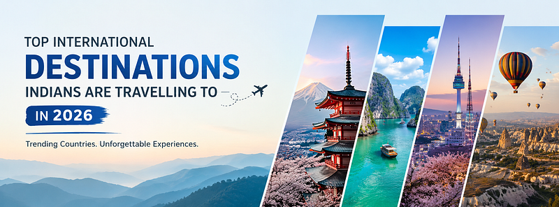 Top International Destinations Indians Are Travelling to in 2026