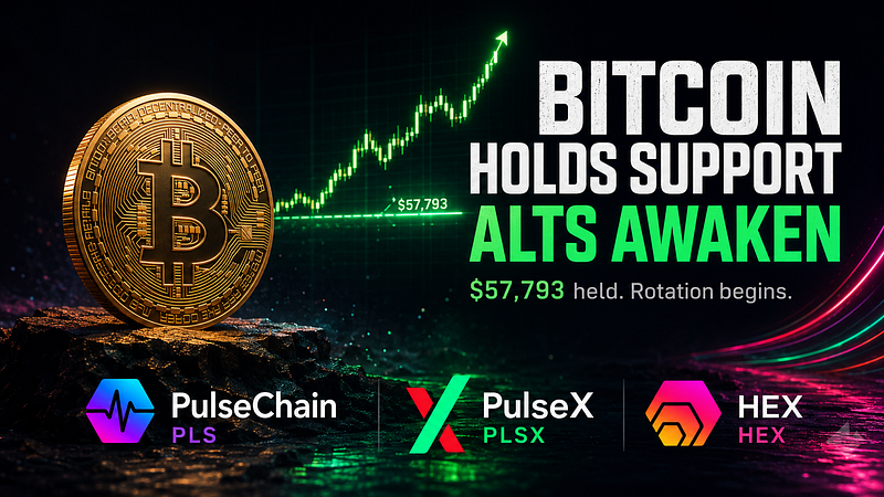 Bitcoin’s $57,800 Reversal Could Ignite an Altseason the Market Has Never Seen
