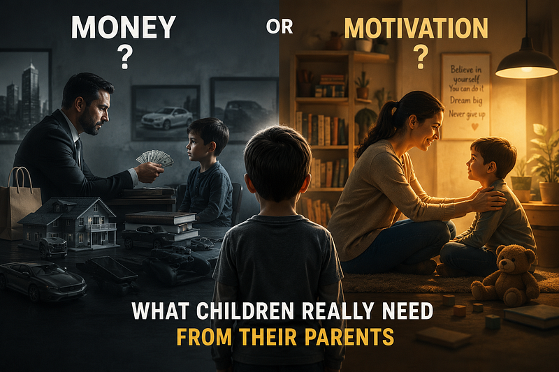 Money or Motivation? What Children Really Need From Their Parents