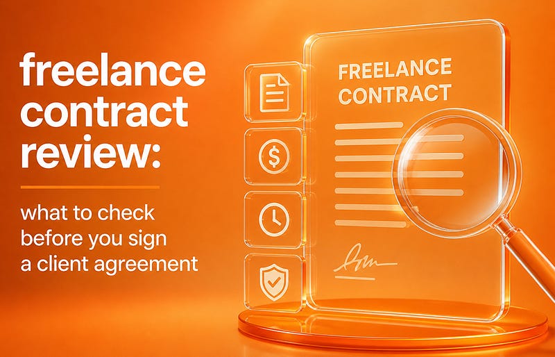 Freelance Contract Review: What to Check Before You Sign a Client Agreement