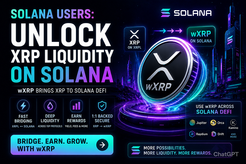 wXRP on Solana: The Next Evolution of XRP Utility and DeFi Growth