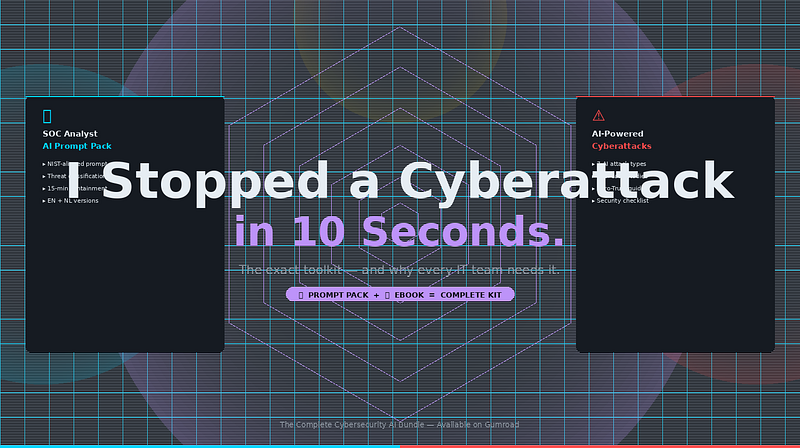 I Stopped a Cyberattack in 10 Seconds. Here’s the Exact Toolkit I Used.