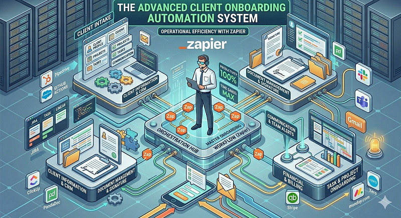 Client Onboarding Automation System Using Zapier