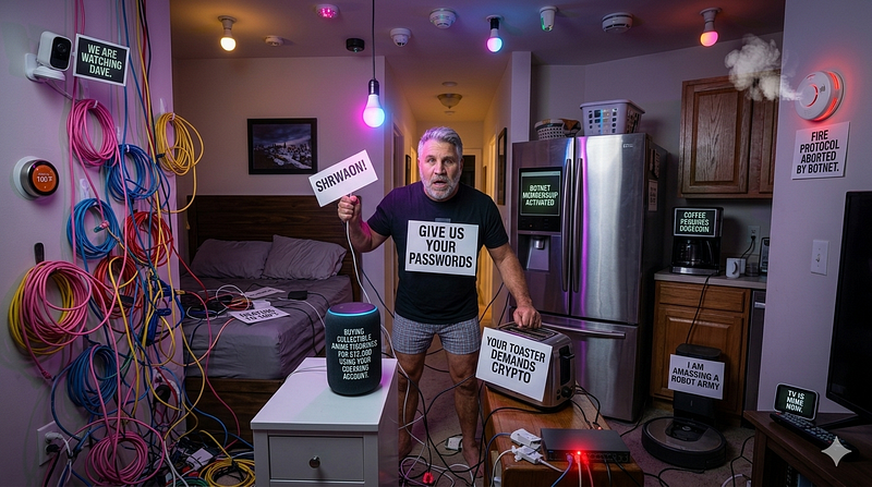 The Internet of Threats: Why Your Smart Lightbulb is the Weakest Link in Your Bank Security